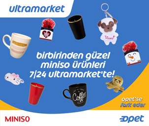 OPET, Miniso işbirliği ile Ultramarket ürün ailesini genişletmeye devam ediyor || BAYIR PETROL A.Ş | Yakıt İstasyonları 